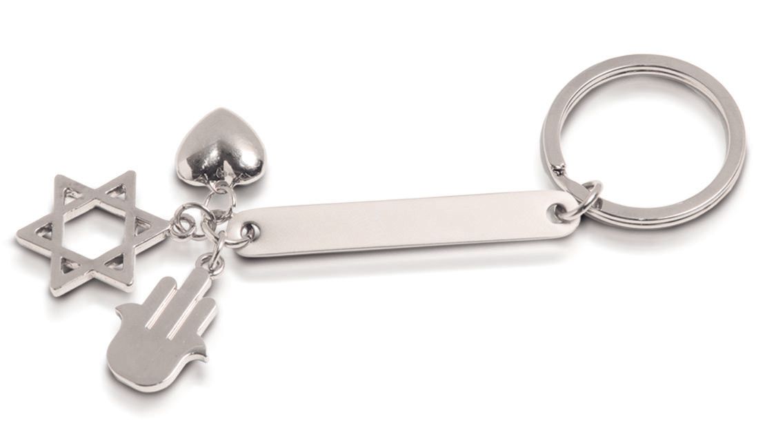 מחזיק מפתחות עם אביזרים