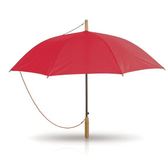 מטריה ידית מעץ