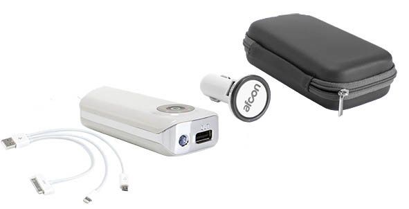 סט לסלולרי - כבל טעינה, בטריה ומעביר לרכב