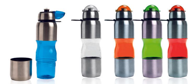 בקבוק ןספל מובנה