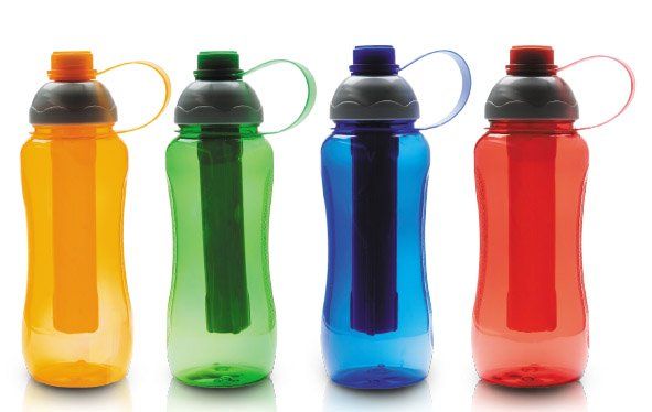 בקבוק עם קרחון