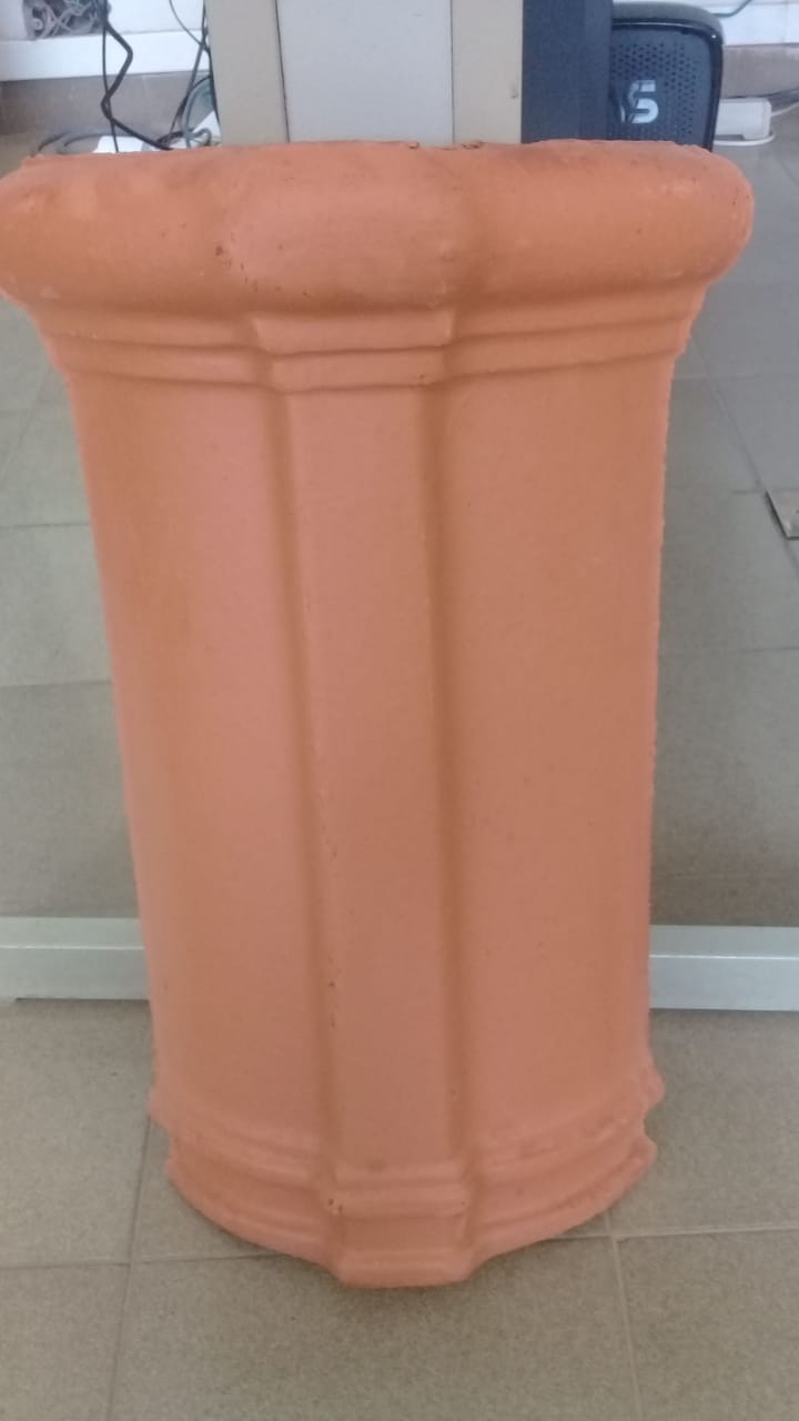 Cumeeira Grande Natural é na Jorge Blocos Cerâmicos