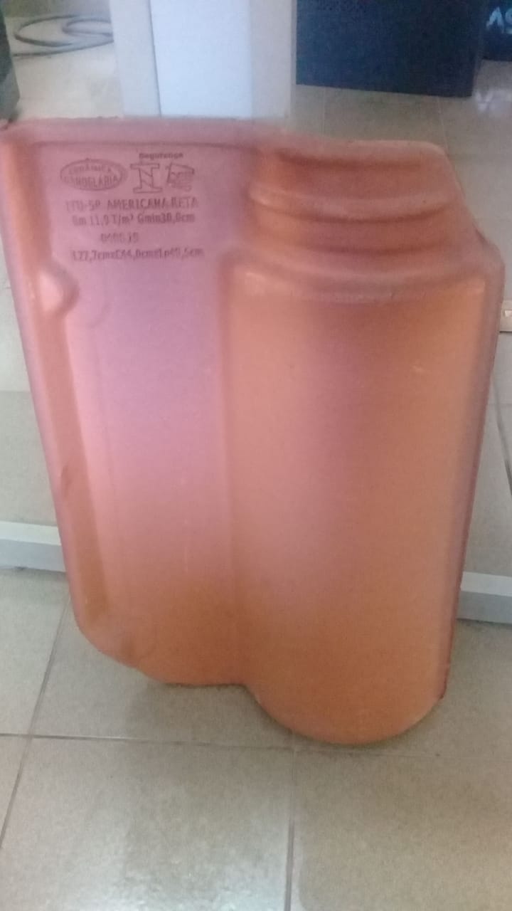 Telha Americana Natural é na Jorge Blocos Cerâmicos