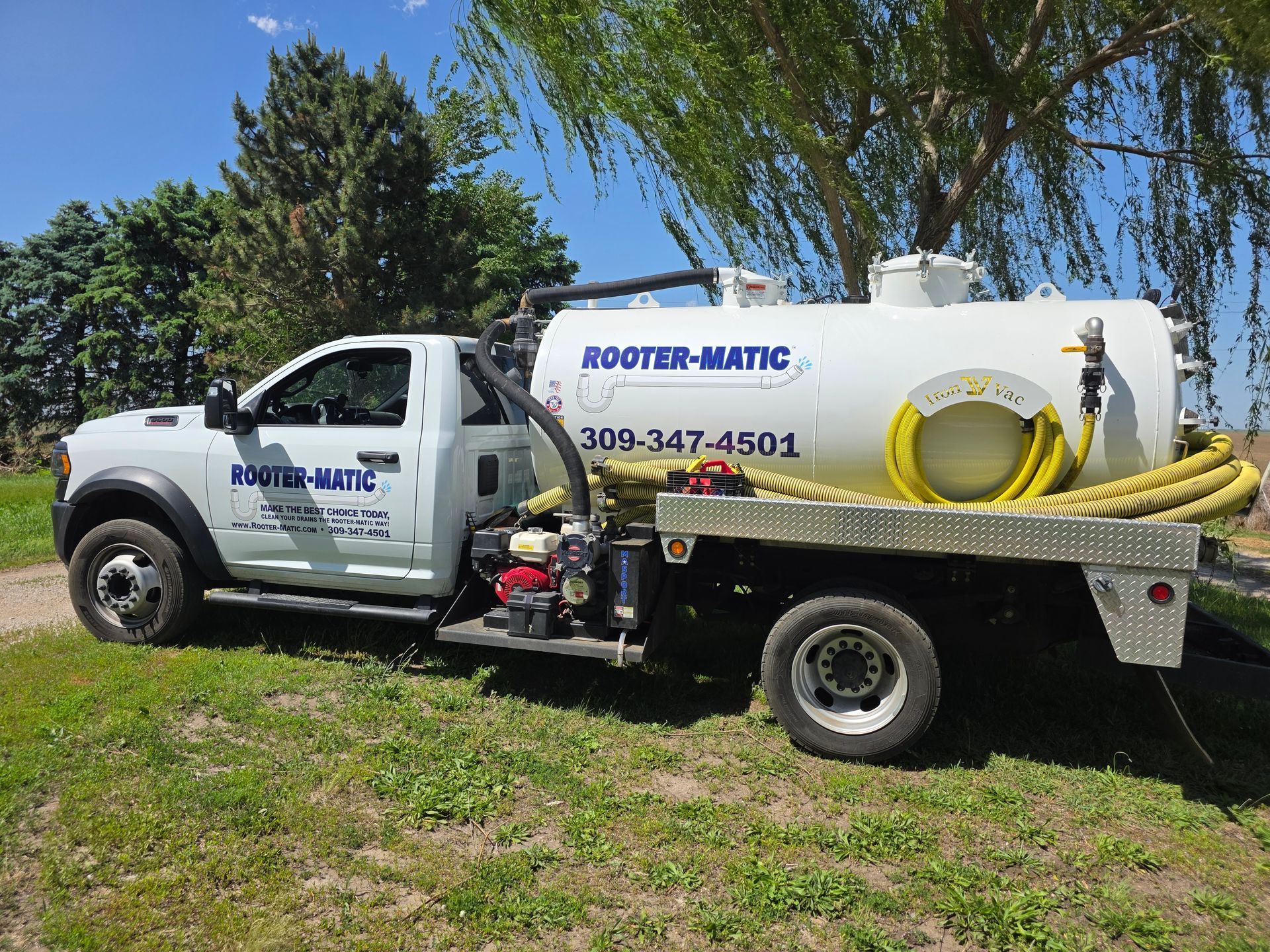 Septic Pumping And Cleaning — Peoria, IL — Rooter-Matic Sewer Drain and Septic