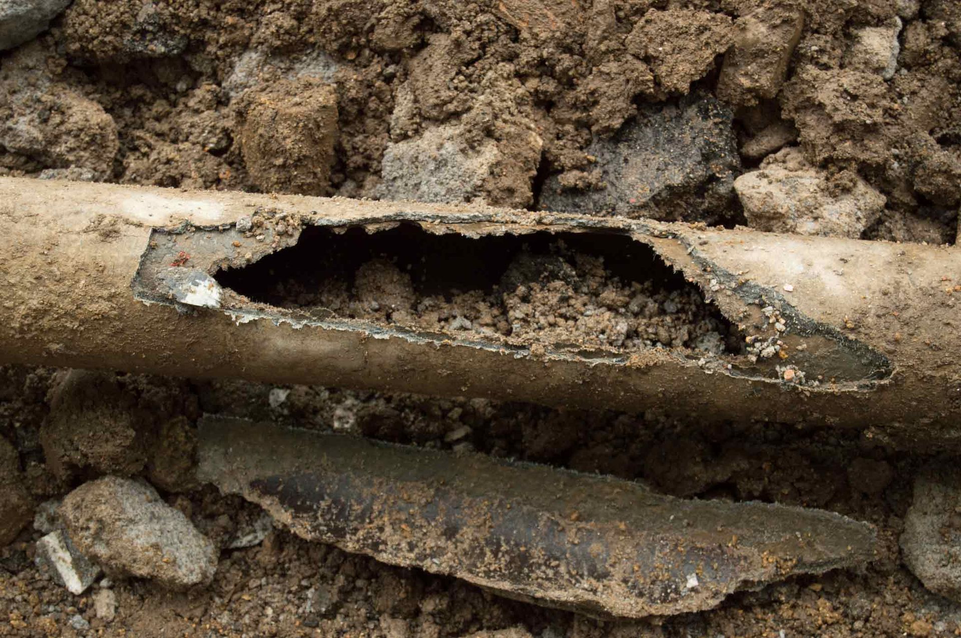 Collapsed Pipes — Peoria, IL — Rooter-Matic Sewer Drain and Septic