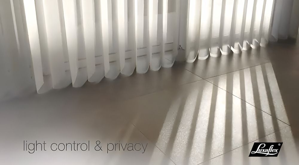 Shadows From Window Blinds Across a Light-coloured Floor — BlindDESIGN in Byron Bay, NSW