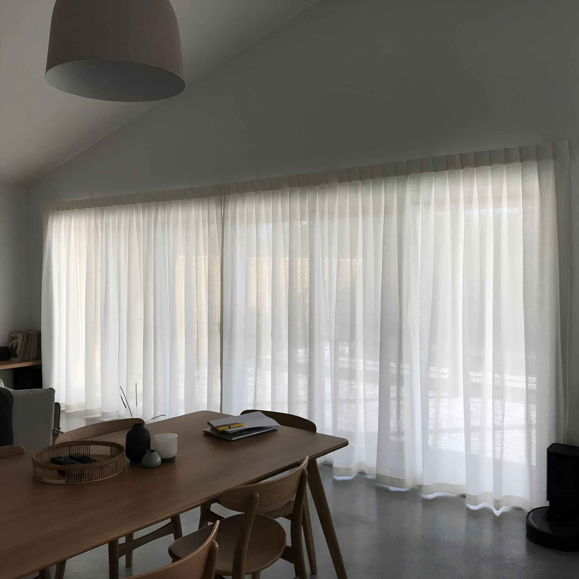 Room With Sheer White Curtains — BlindDESIGN in Byron Bay, NSW
