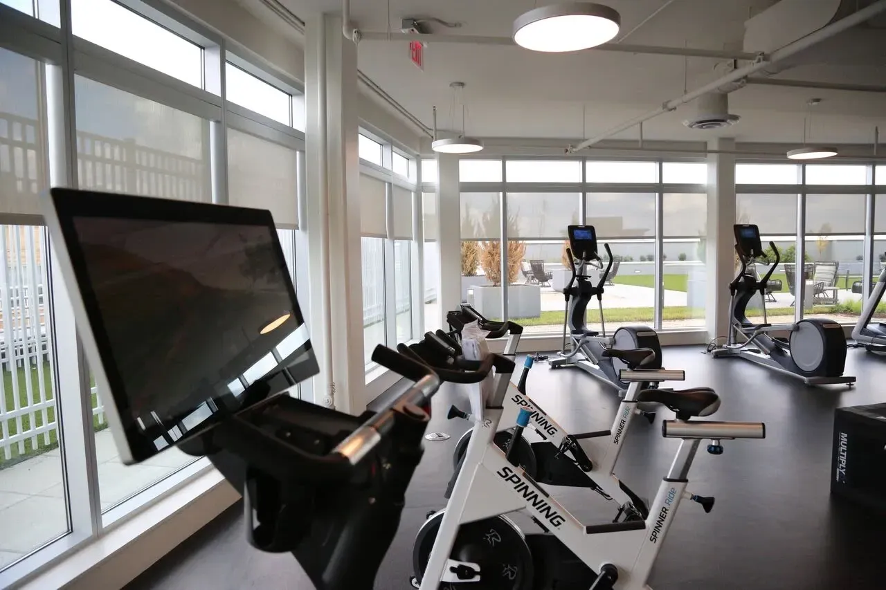 State-of-the-Art Fitness Center at One City Center in Durham, North Carolina