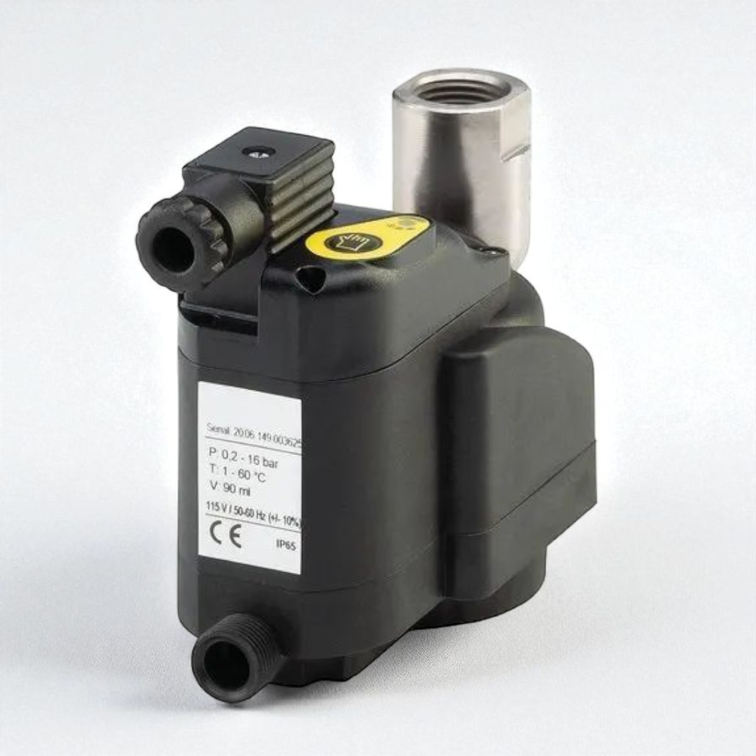 Electric timed drain for industrial condensate management systems – IASTX