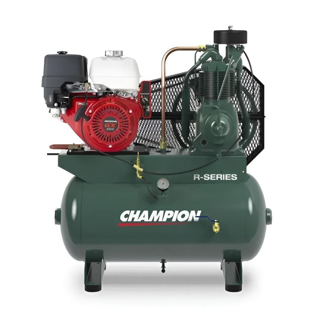 Heavy-duty oil-lubricated reciprocating air compressor for industrial use – IASTX