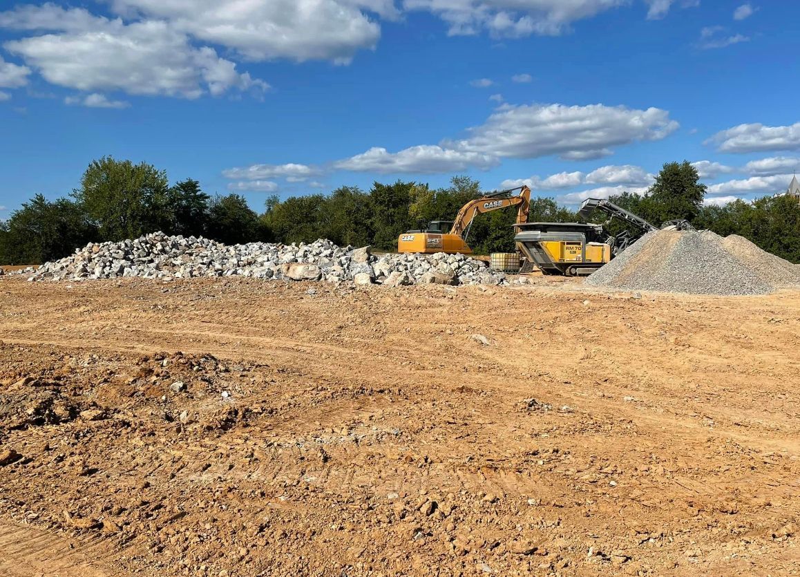 Large Pile Of Rocks — Chambersburg, PA — Dave’s Truck Repair Inc. 