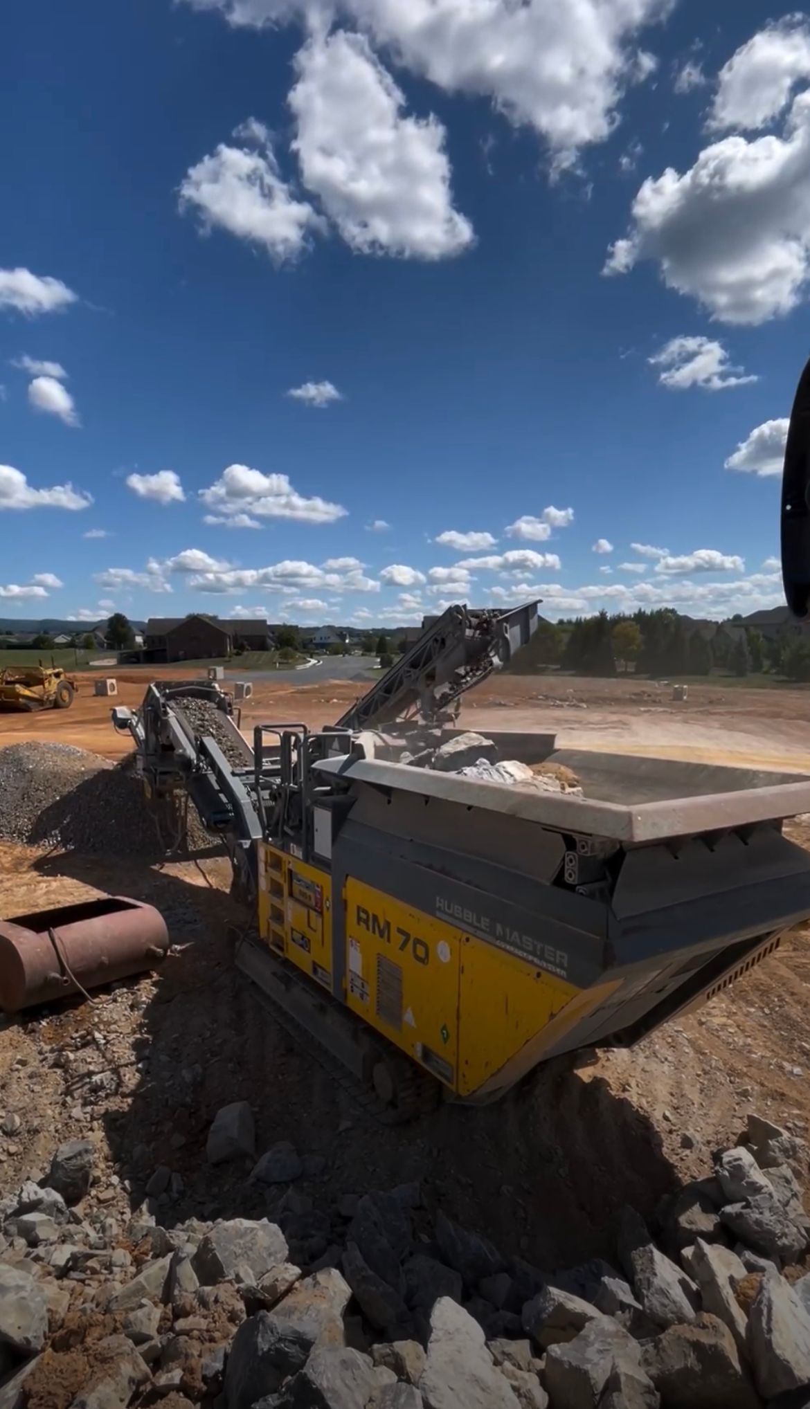 Yellow Machine Loaded With Rocks — Chambersburg, PA — Dave’s Truck Repair Inc.