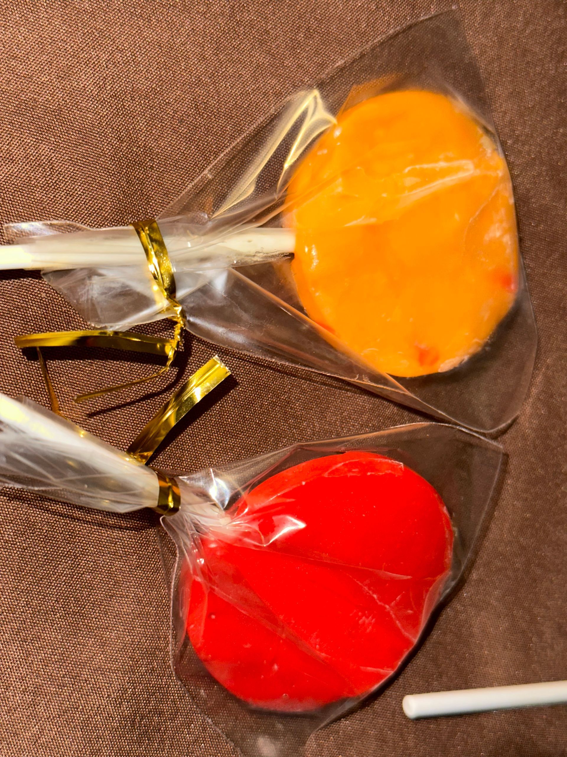 Infused Starburst Lollipops