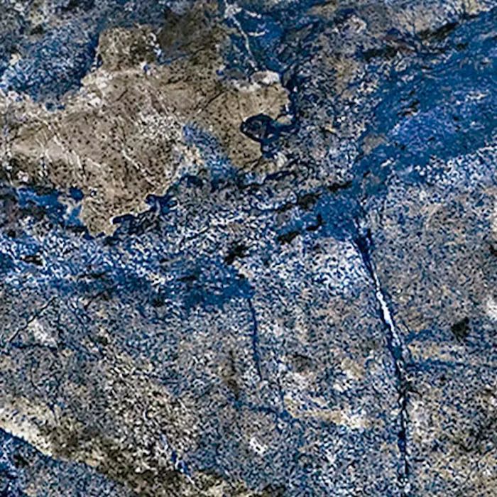 Un primer plano de una textura de mármol azul y gris.