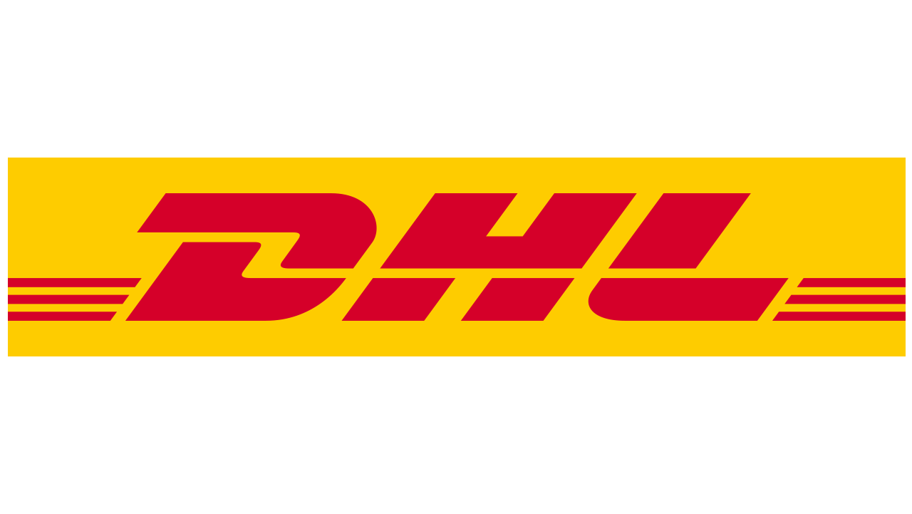 DHL logo empresa colaboradora con SecuriBath