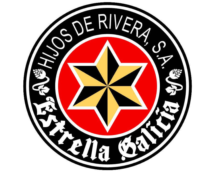 Estrella Galicia logo empresa colaboradora con SecuriBath