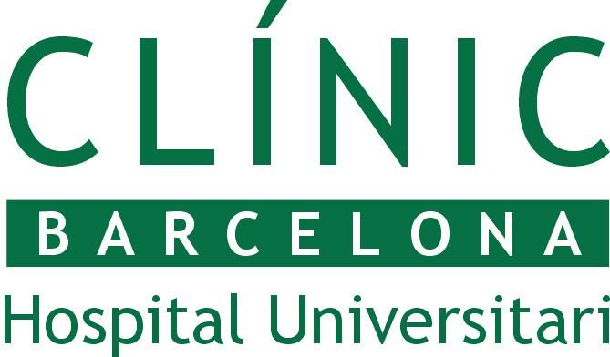 Clinic Barcelona Hospital Universitario logo empresa colaboradora con SecuriBath
