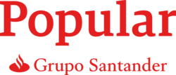 Popular grupo Santander logo empresa colaboradora con SecuriBath