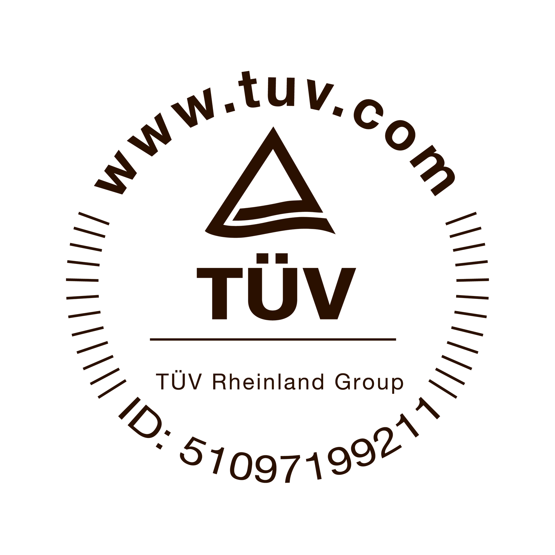 logo de certificación de TüV