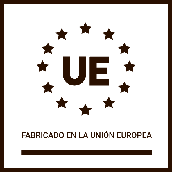 Icono de que los platos están fabricados en la unión Europea