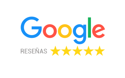 El logo de Google tiene cinco estrellas.