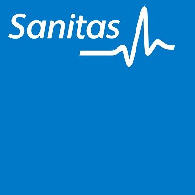 Sanitas logo colaboradora con SecuriBath