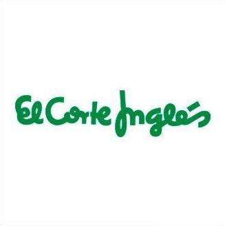 Un logotipo de El Corte Inglés verde sobre un fondo blanco.