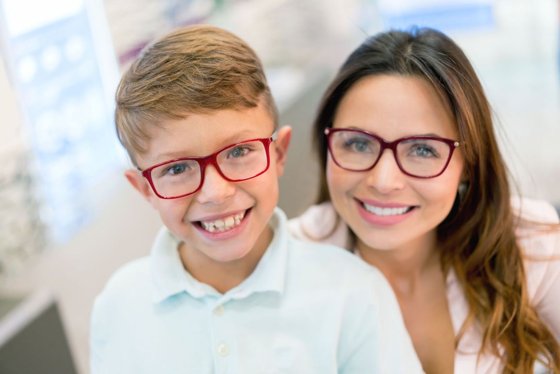 montature colorate per bambini