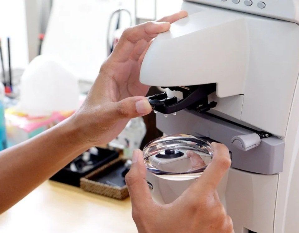 controllo lenti da vista