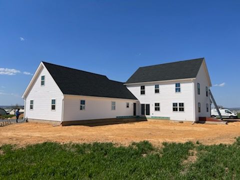 Two White Houses – Lititz, PA – Trailside Spouting, LLC