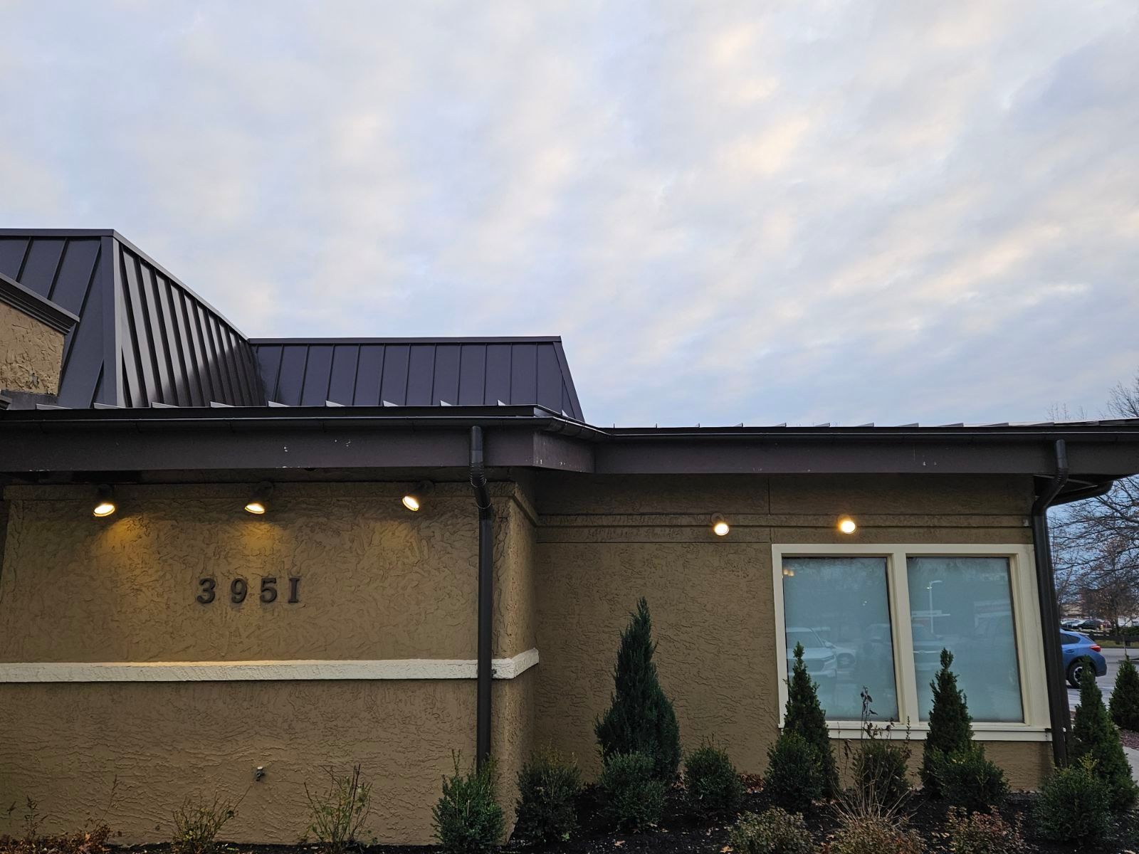 A Building with the Number 3851 on the Side of it – Lititz, PA – Trailside Spouting, LLC