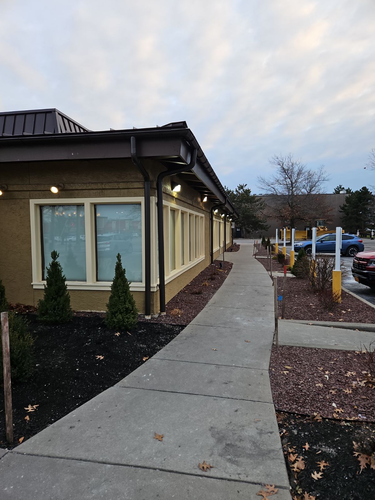 A Walkway Leading to a Building – Lititz, PA – Trailside Spouting, LLC