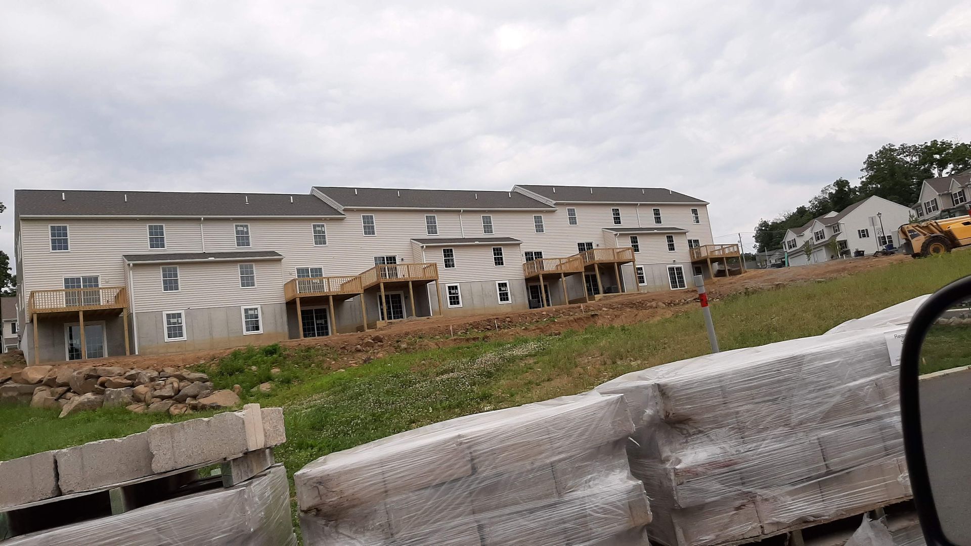 View Of  Town Houses  – Lititz, PA – Trailside Spouting, LLC