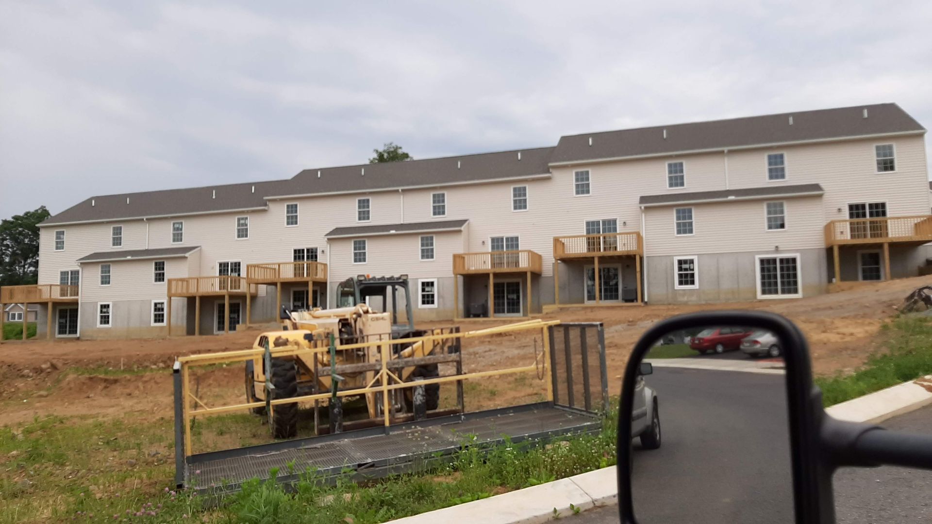 \Town Houses  From Car view– Lititz, PA – Trailside Spouting, LLC