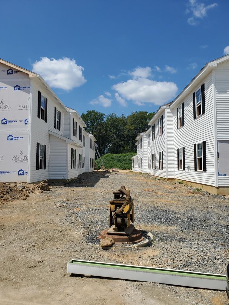 White Houses On Both Sides – Lititz, PA – Trailside Spouting, LLC