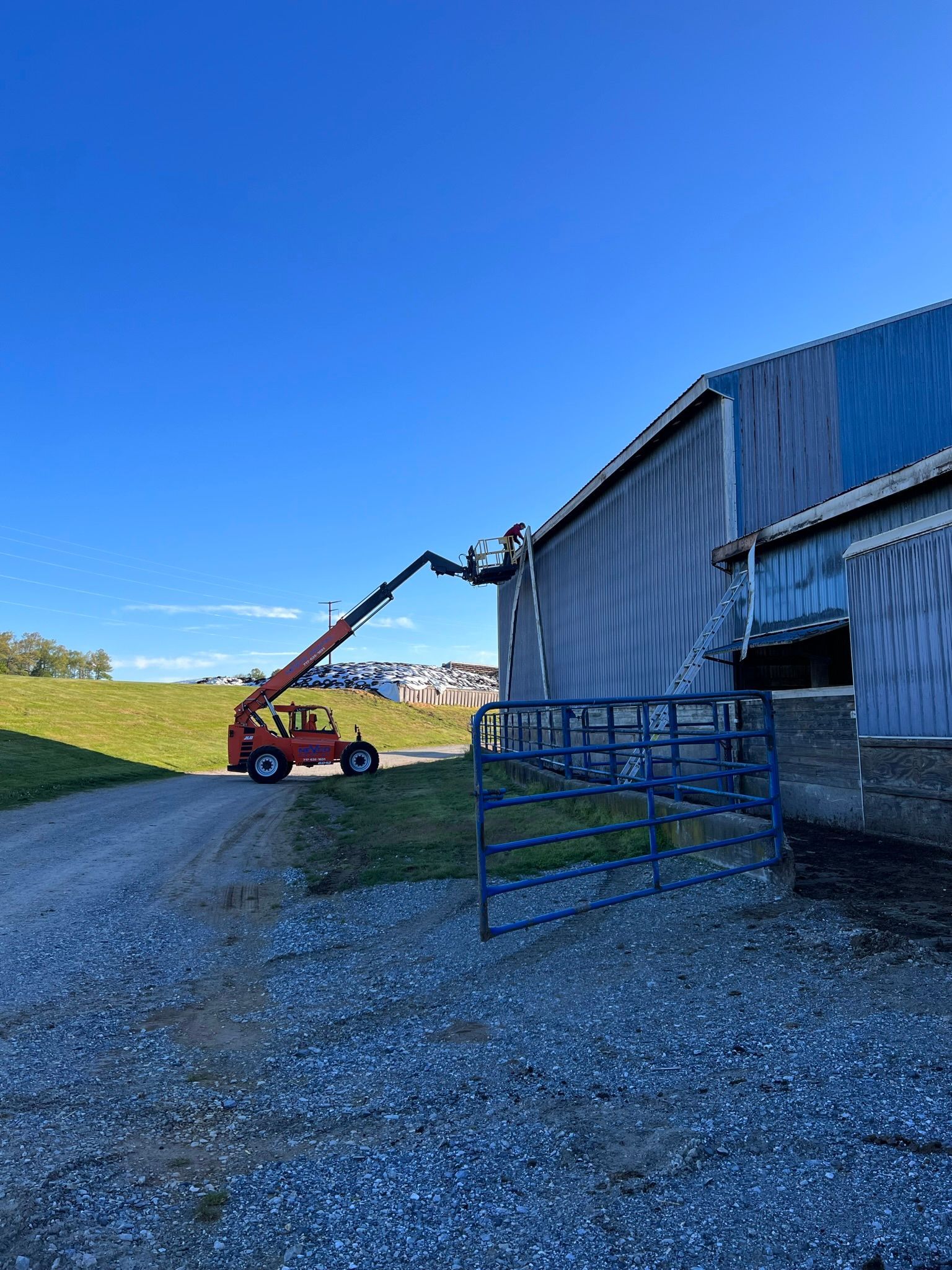Outside View of a House With Gutter - Lititz, PA – Trailside Spouting, LLC