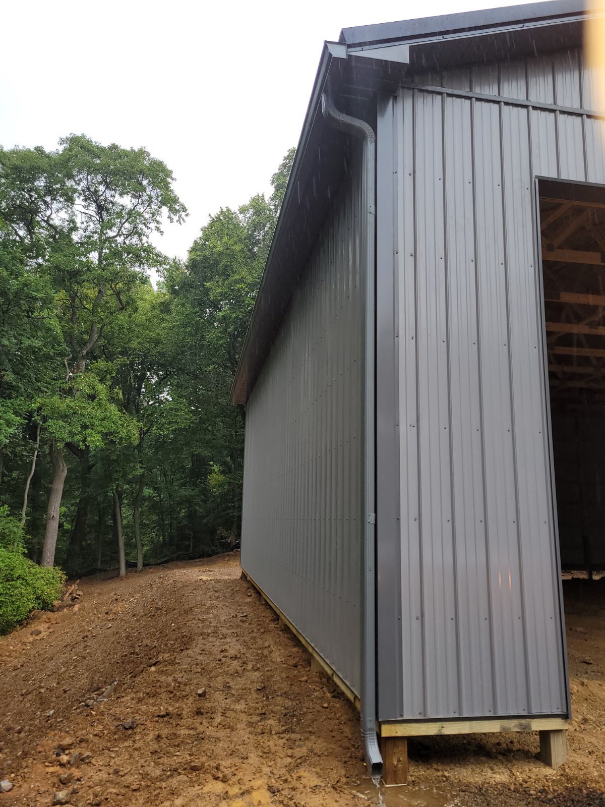 Side Gutter  – Lititz, PA – Trailside Spouting, LLC