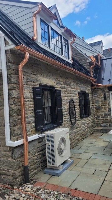 Side View House - Lititz, PA – Trailside Spouting, LLC