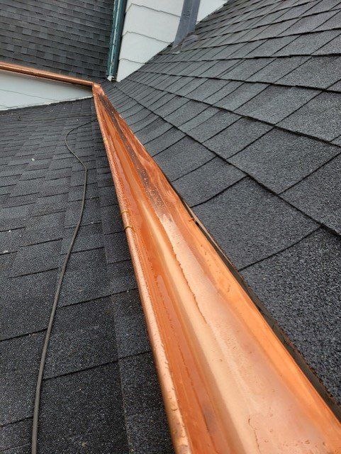 Copper Gutter – Lititz, PA – Trailside Spouting, LLC