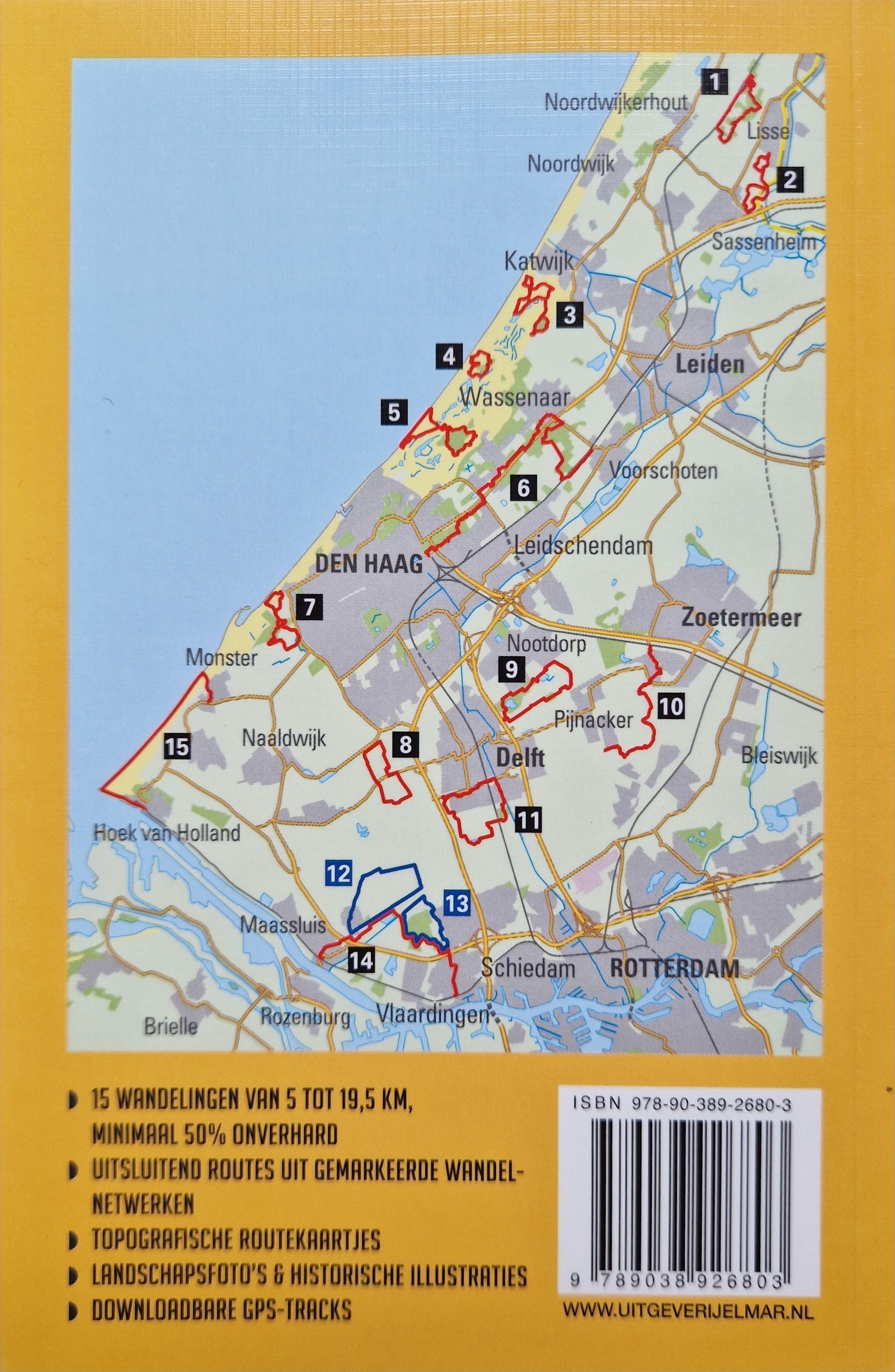 Cover van de wandelgids De mooiste netwerkwandelingen Delfland Haaglanden