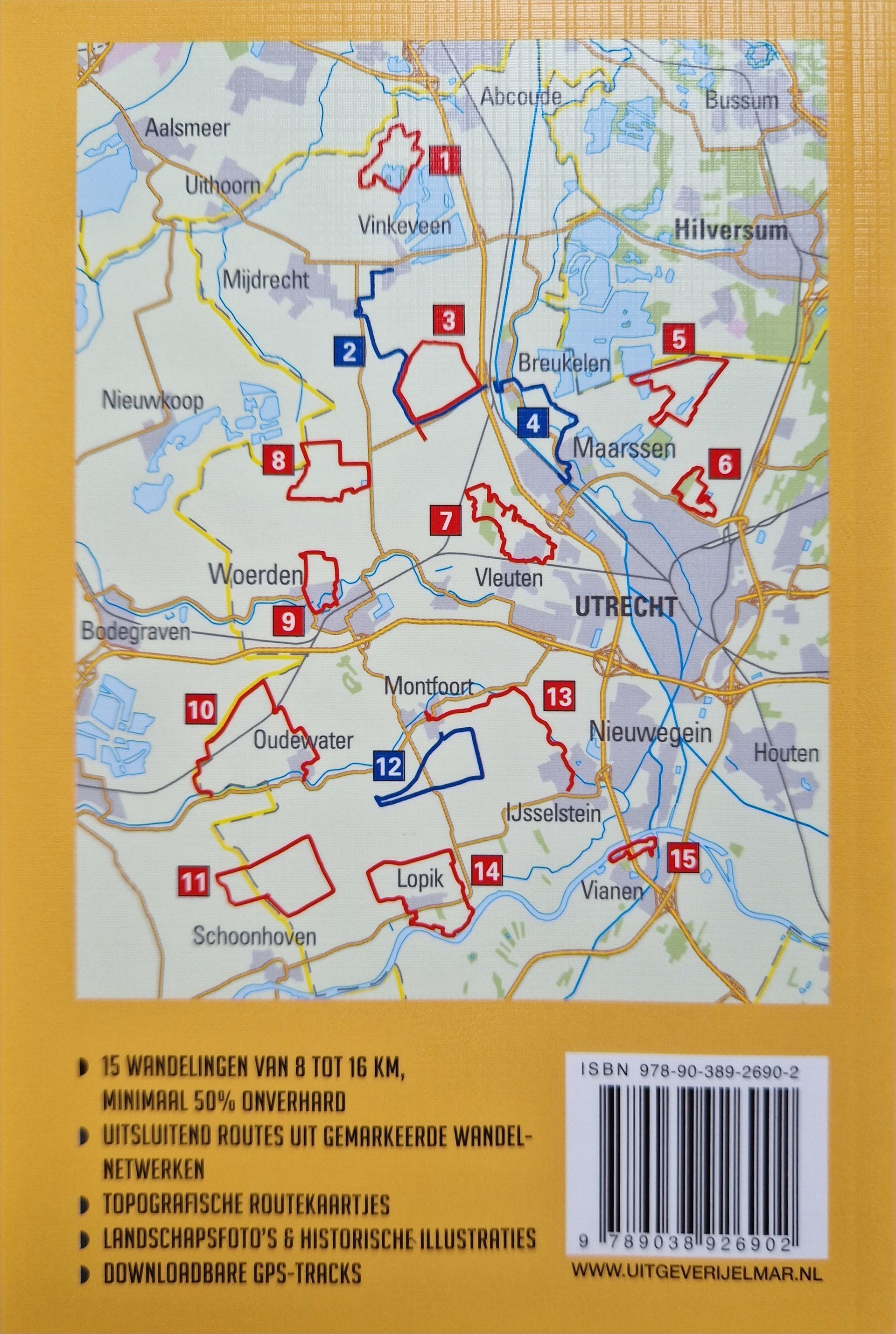 Cover van de wandelgids De mooiste netwerkwandelingen Utrechtse Veenweiden