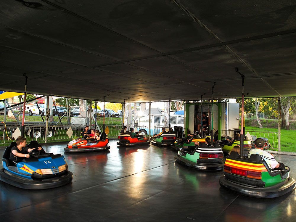 Dodgem Cars — AMP Amusements In Rockhampton, QLD
