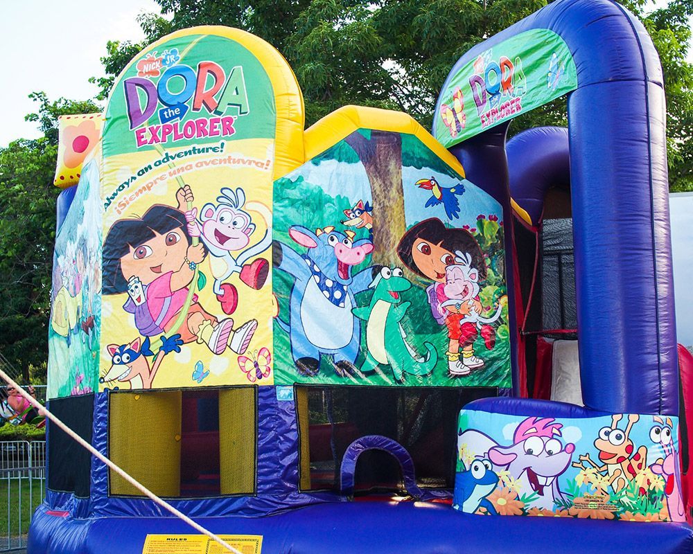 Dora Combo Castle — AMP Amusements In Rockhampton, QLD