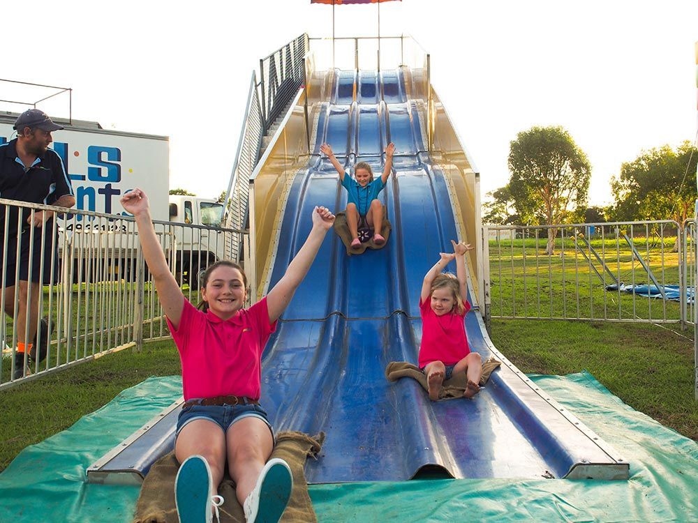 Giant Super Slide — AMP Amusements In Rockhampton, QLD
