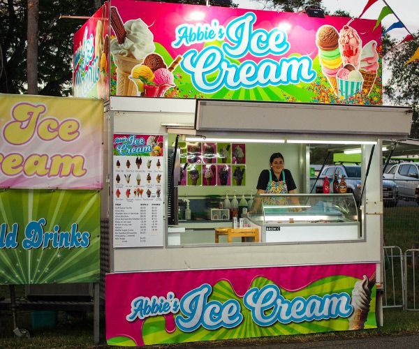 Abbies Ice Cream Van — AMP Amusements In Rockhampton, QLD
