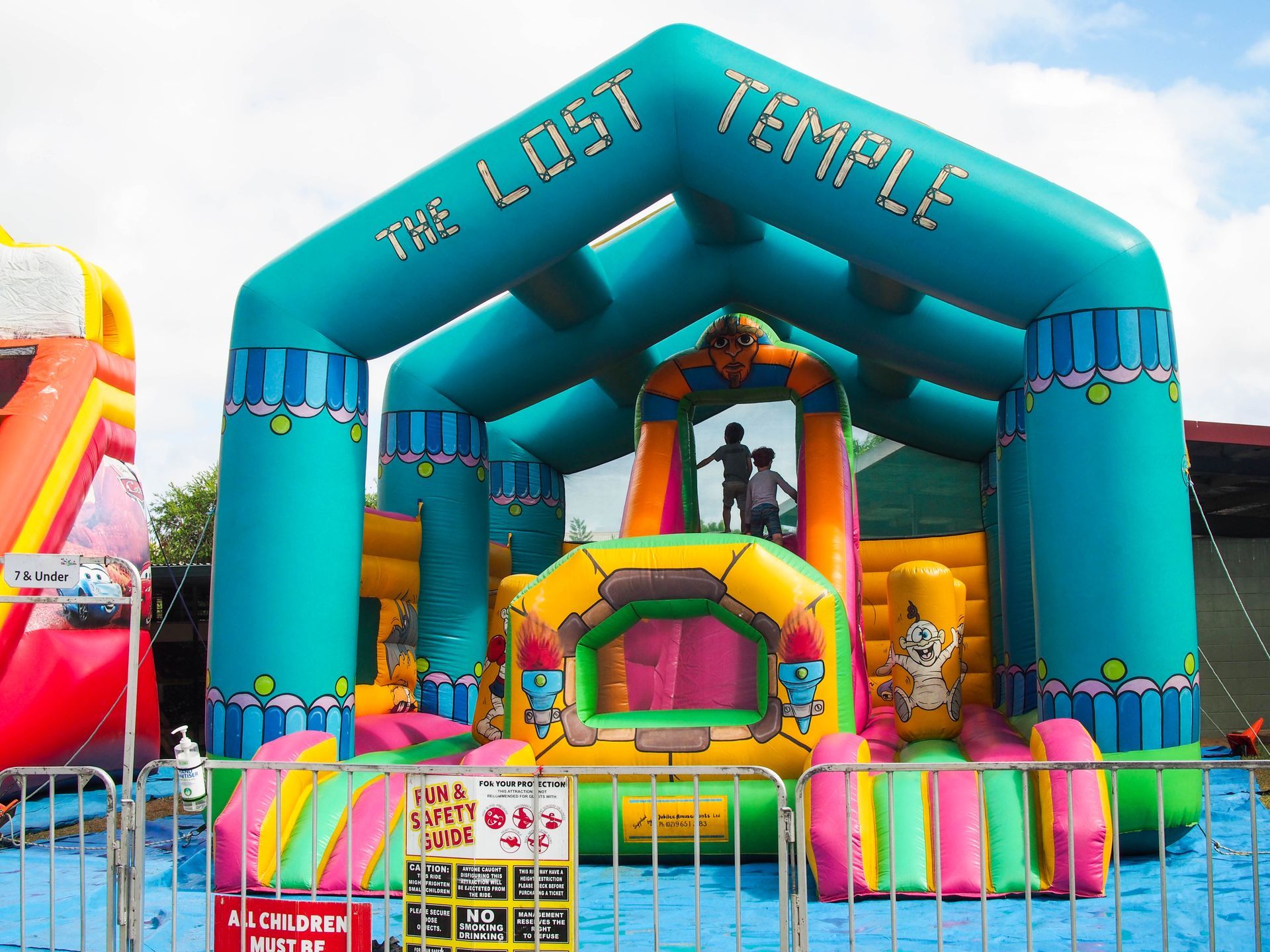 The Lost Temple Inflatable Castle — AMP Amusements In Rockhampton, QLD