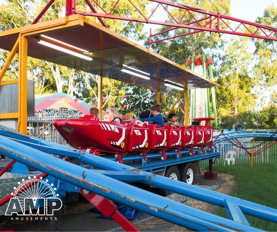 Mini Coaster Ride — AMP Amusements In Rockhampton, QLD