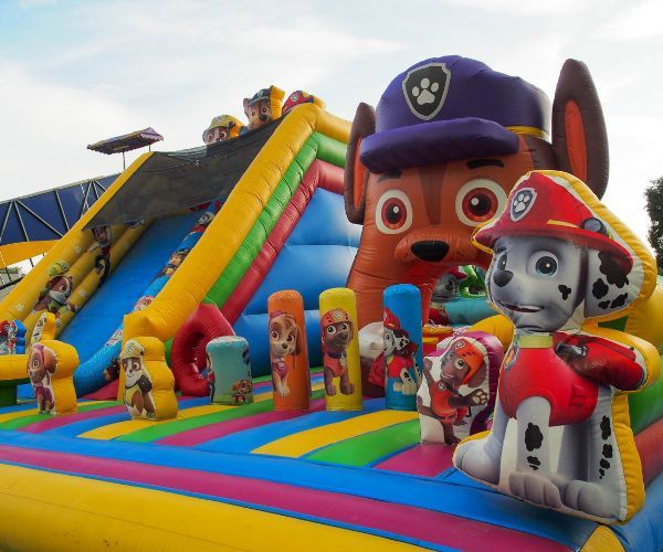 Paw Patrols Castle — AMP Amusements In Rockhampton, QLD