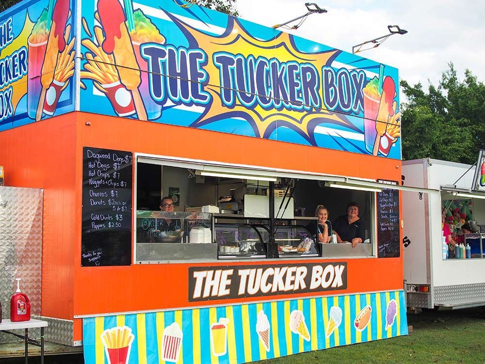 The Tucker Box — AMP Amusements In Rockhampton, QLD