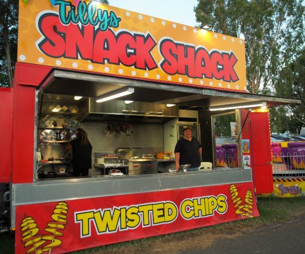 Twisted Potato Van — AMP Amusements In Rockhampton, QLD